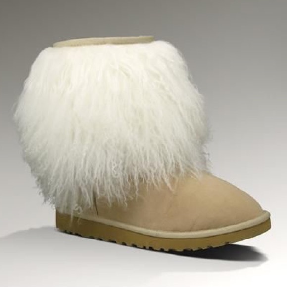 ugg sheepskin cuff boot